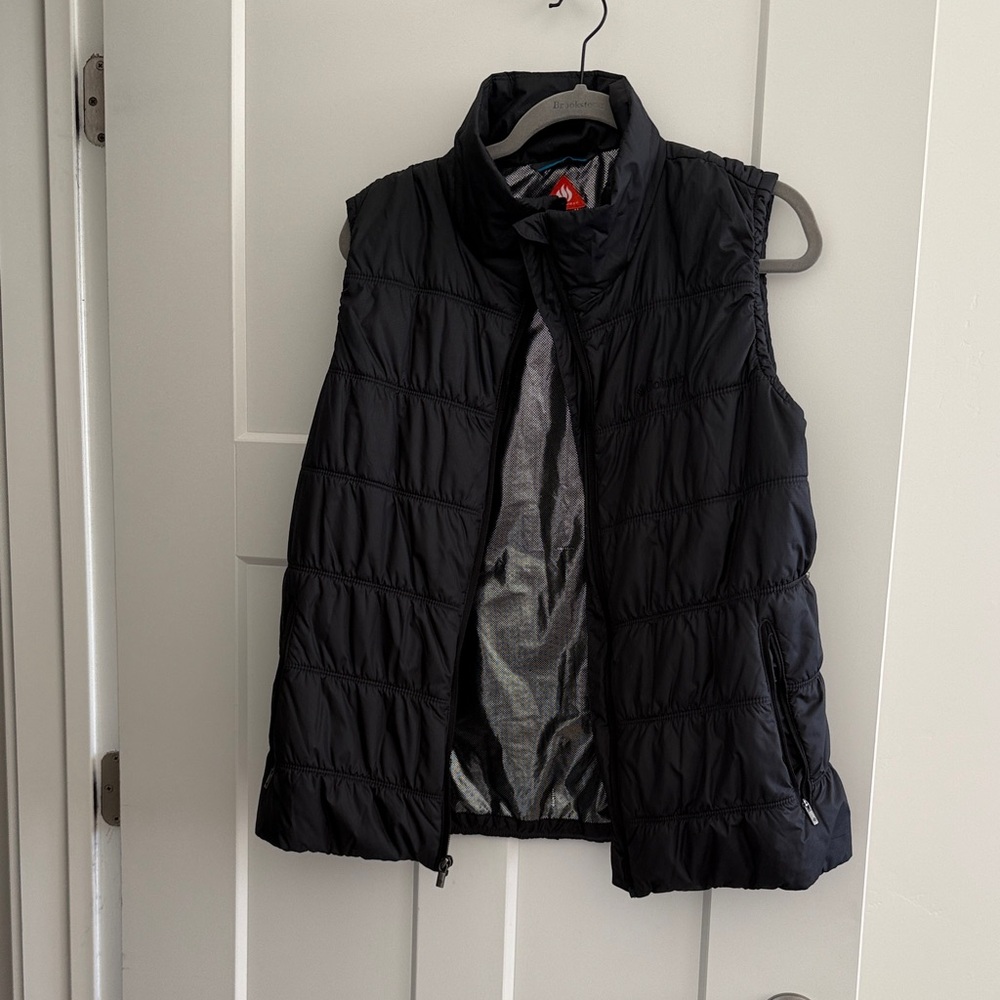 Womens Black Puffer Vest
